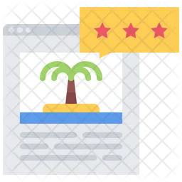 Island Review Website  Icon
