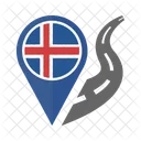 Islande  Icône