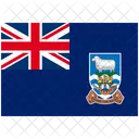Bandera Pais Islas Malvinas Icono