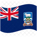 Bandera Pais Islas Malvinas Icono