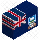 Bandera Pais Islas Malvinas Icono