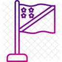 Islas Salomon Islas Bandera Icono