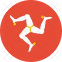 Isle Man Flag Icon