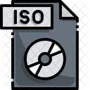 Iso File Iso File Format Icon