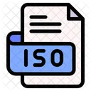 Iso File Type File Format Icon