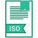 Iso Document File Icon