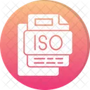 Iso file iso filefile formatfilefilesfileforamtsformats  Icon