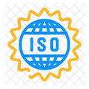 Iso Standard Iso Badge Iso Product Icon