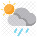 Isolated Cloud  Icon