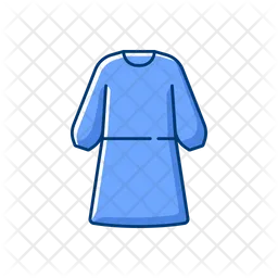 Isolation gown  Icon