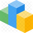 Isometric Box Infographic Icon