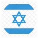 Israel Flag Circle Icon