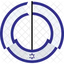 Israel Pais Bandera Icono