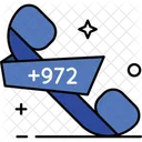 Israel Country Code Phone Code Icon