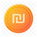 Israeli Shekel Currency Payment Coin Icon