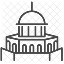 Israeli Temple Jerusalem Temple Mount Icon