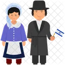 Israelisches Outfit Israelische Kleidung Israelisches Kleid Symbol