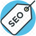 SEO Etiqueta Rotulo Ícone