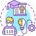 IT and computer school  Icon