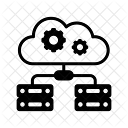 IT Infrastruktur  Symbol