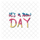 It is a new day  Icon