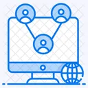 It Networking Computer Network Network Topology Icon