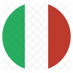 Italia Flag Icono