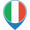 Italia Bandeira Mundo Ícone