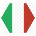 Italia Italiana Nacional Ícone