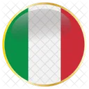 Italia Bandeira Pais Ícone