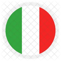 Italia Flag Icono