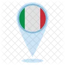 Ubicación en italia  Icono