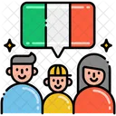 이탈리아 가족 가족  아이콘
