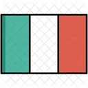 Italian Flag  Icon