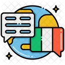 Italian Language  Icon