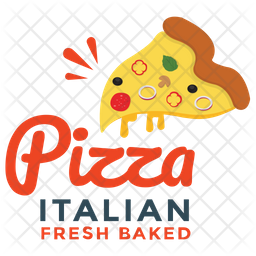 Italian Pizza Logo Icon Of Flat Style Available In Svg Png Eps Ai Icon Fonts