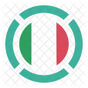 Italia Bandera Icono