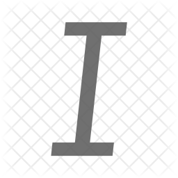 Italic Icon