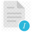 Italic file  Icon