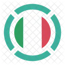 Italie Drapeau Icône
