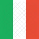 Italie Drapeau Monde Icône