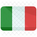 Italie Drapeau Pays Icône
