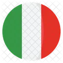 Italie Drapeau Pays Icône