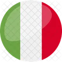 Italie Drapeau Pays Icône