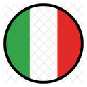 Italien Nation Land Symbol