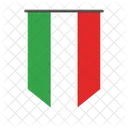 Italien International Global Symbol