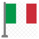 Flagge Land Italien Symbol