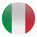 Italien Land Flagge Symbol