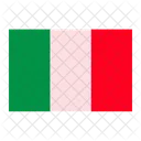 Italien-Flagge  Symbol