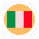 Italien-Flagge  Symbol